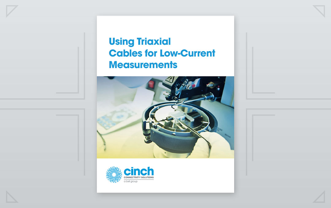 Using Triaxial Cables for Low-Current Measurements