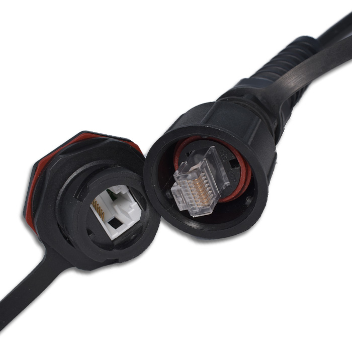 SealJack® Panel Mount Modular Rectangular Connector